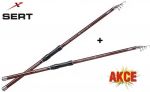 Prut Mokka Tele C2 350cm/40-80g Medium Akce 1+1 Zdarma!